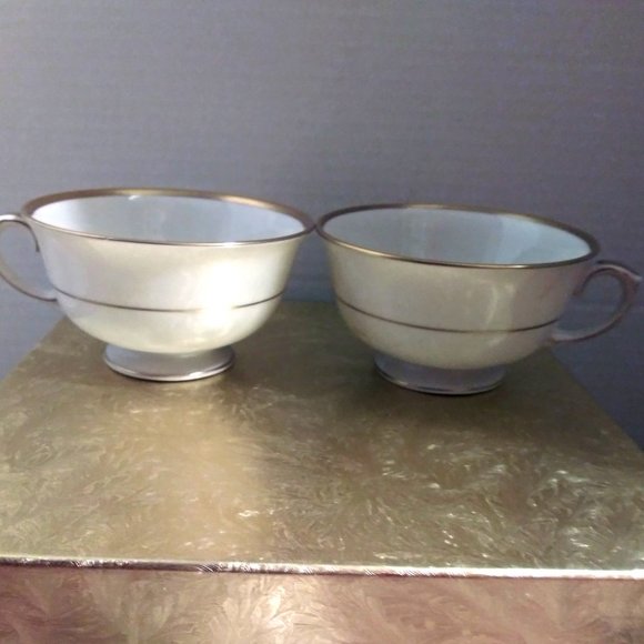 Lamberton Ivory China Footed Teacup, Tea Cups - Picture 5 of 15